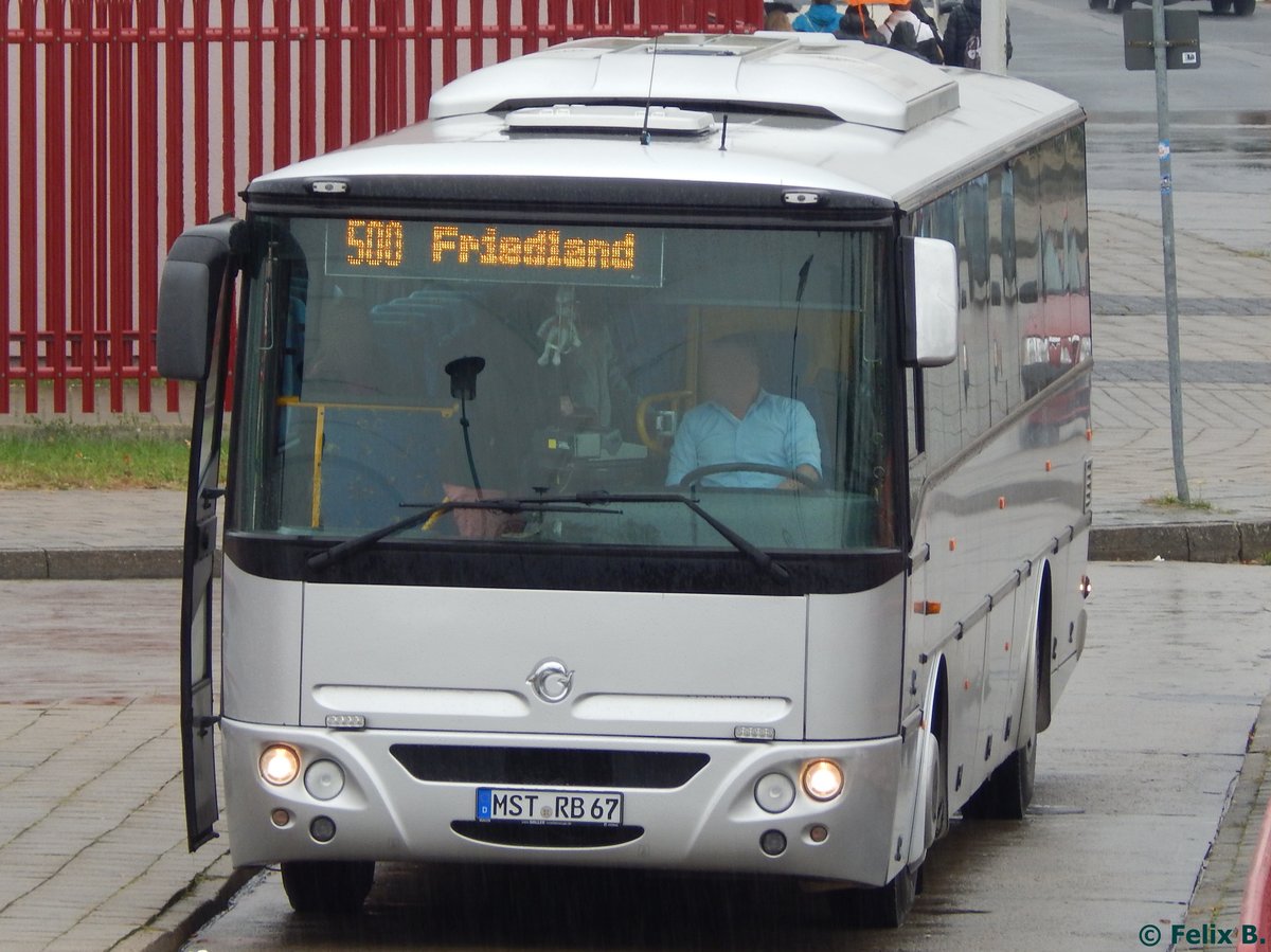 Irisbus Axer von Rohloff aus Deutschland in Neubrandenburg am 15.10.2016