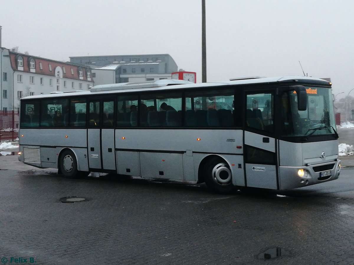 Irisbus Axer von Rohloff aus Deutschland in Neubrandenburg am 04.02.2017