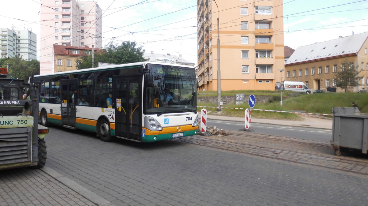 Irisbus Citelis 12M am 01.06.2016 in Liberec