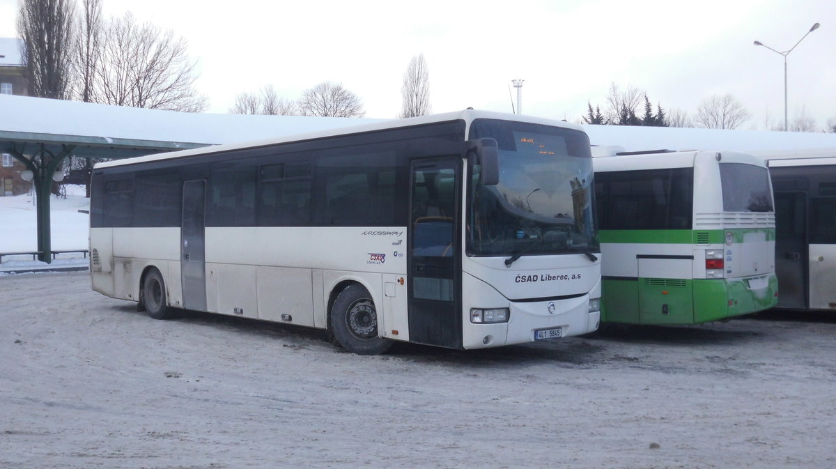 Irisbus Crossway 12M am 11.01.2017 in Liberec
