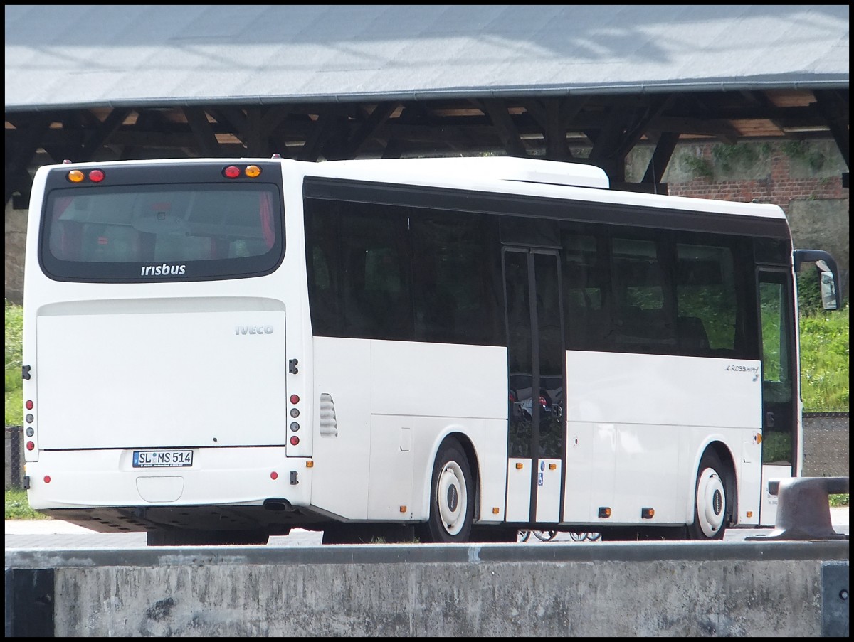 Irisbus Crossway von A. von Appen GmbH aus Deutschland im Stadthafen Sassnitz am 24.05.2013