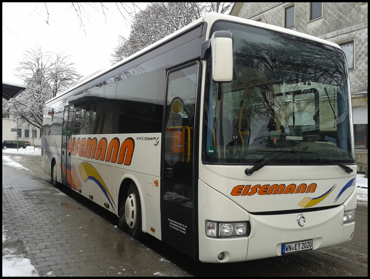 Irisbus Crossway von Eisemann aus Deutschland in Welzheim am 04.02.2013