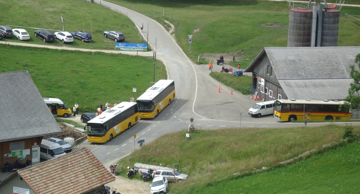 Irisbus Crossway et NAW, La Poste, Weissenstein juillet 2014