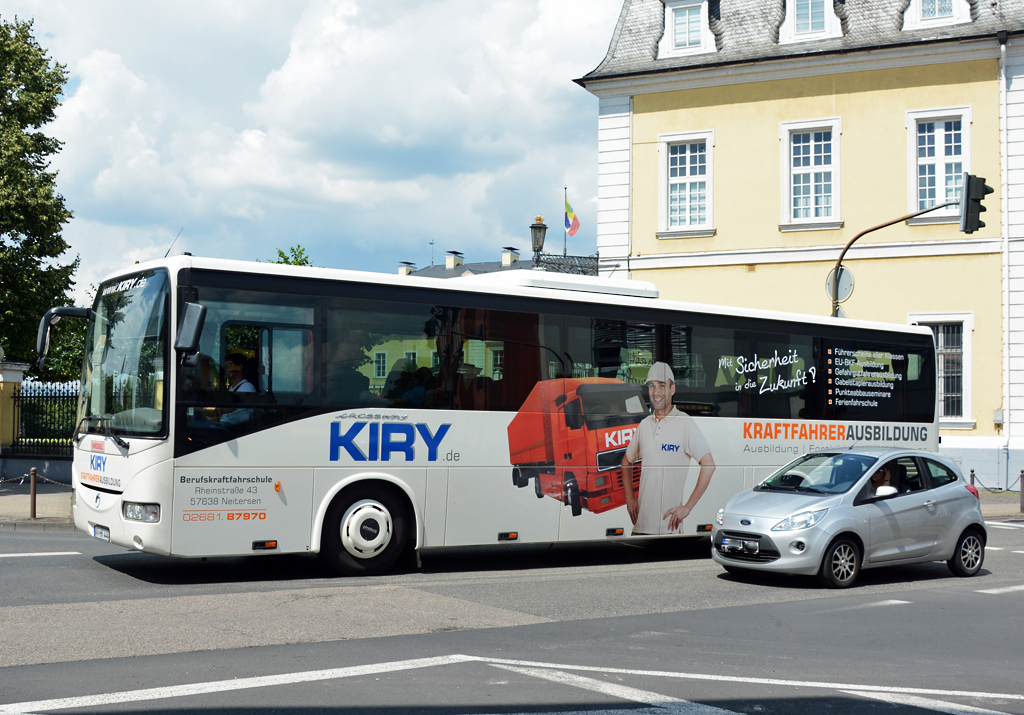 Irisbus Crossway Fahrschulbus in Neuwied - 24.07.2014