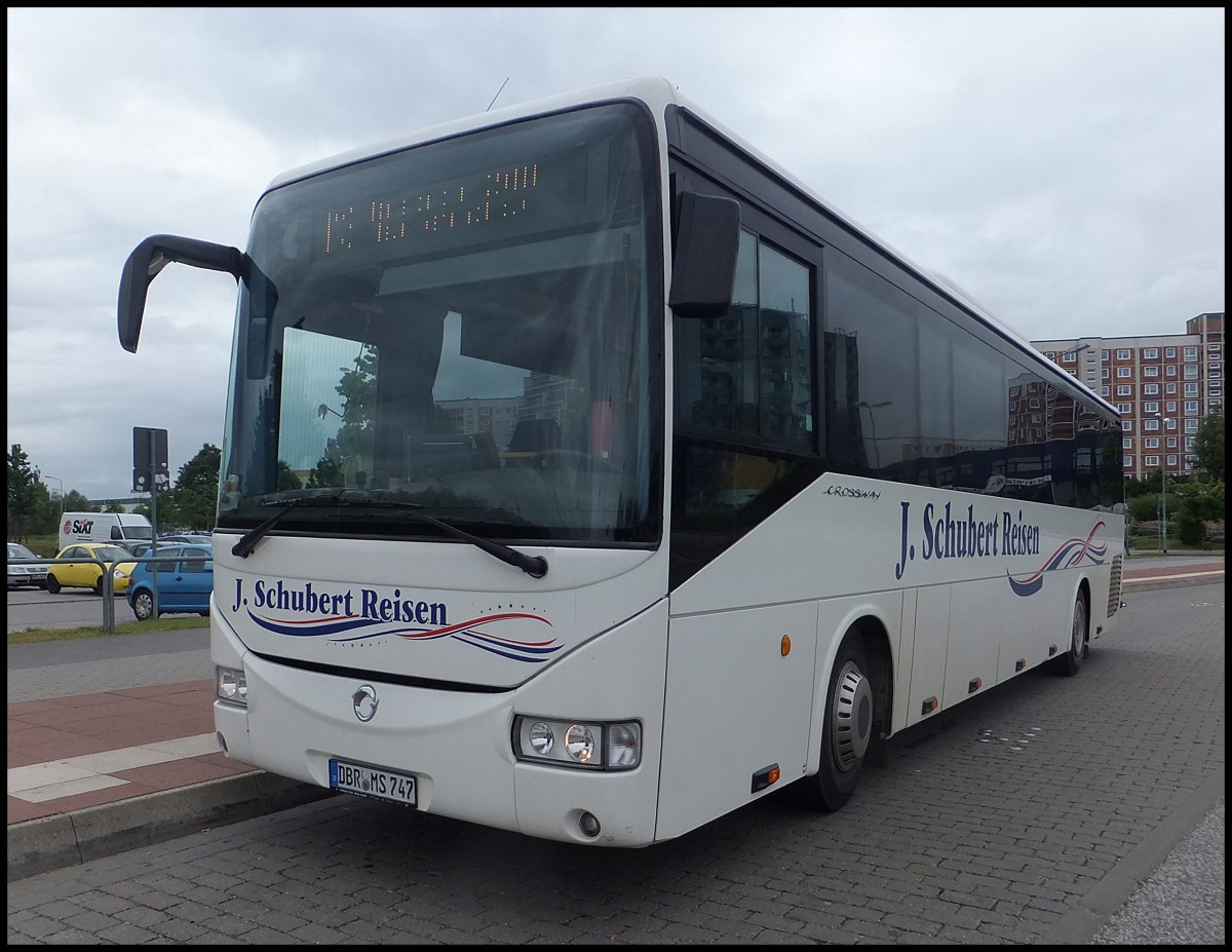 Irisbus Crossway von J. Schubert Reisen aus Deutschland in Rostock am 25.06.2013