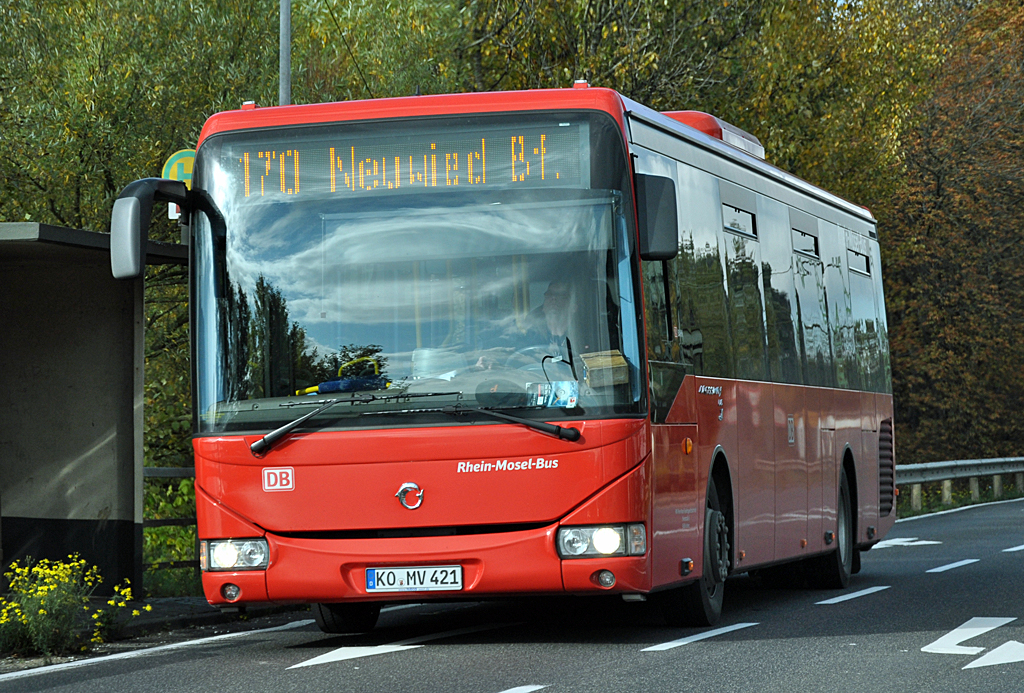 Irisbus Crossway LE  Rhein-Mosel-Bus , KO-MV 421, in Neuwied - 24.10.2013