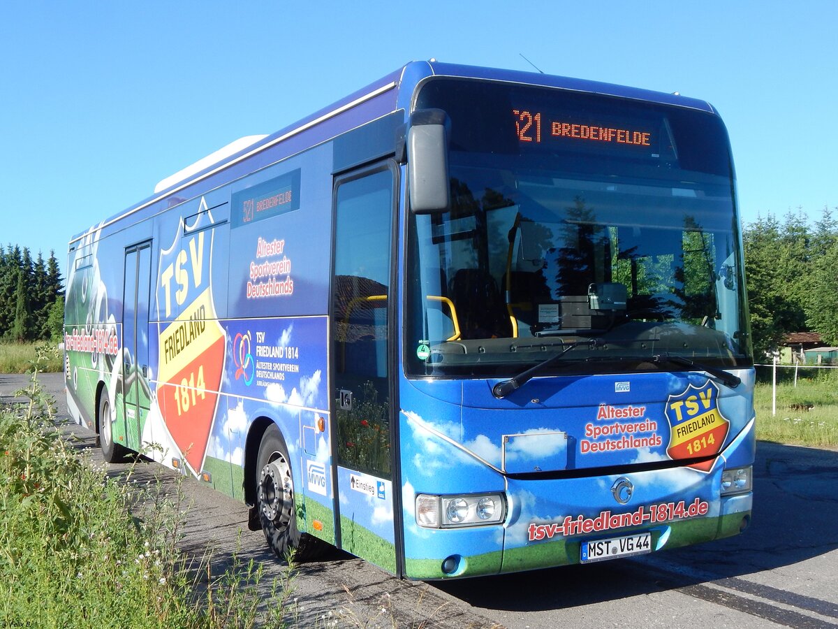 Irisbus Crossway der MVVG in Bredenfelde am 14.06.2019