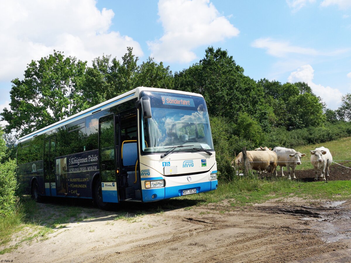 Irisbus Crossway der MVVG in Moltzow am 27.06.2019