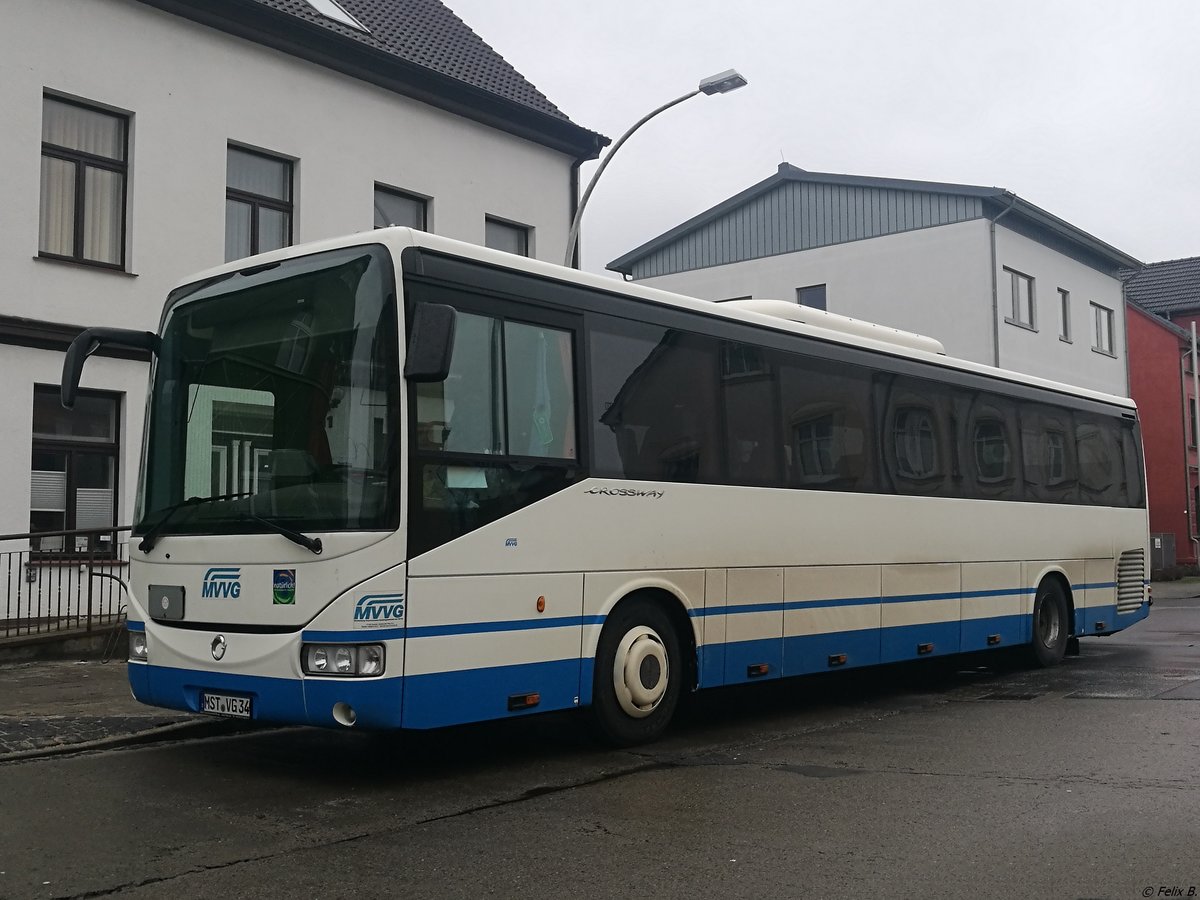 Irisbus Crossway der MVVG in Neubrandenburg am 14.03.2018