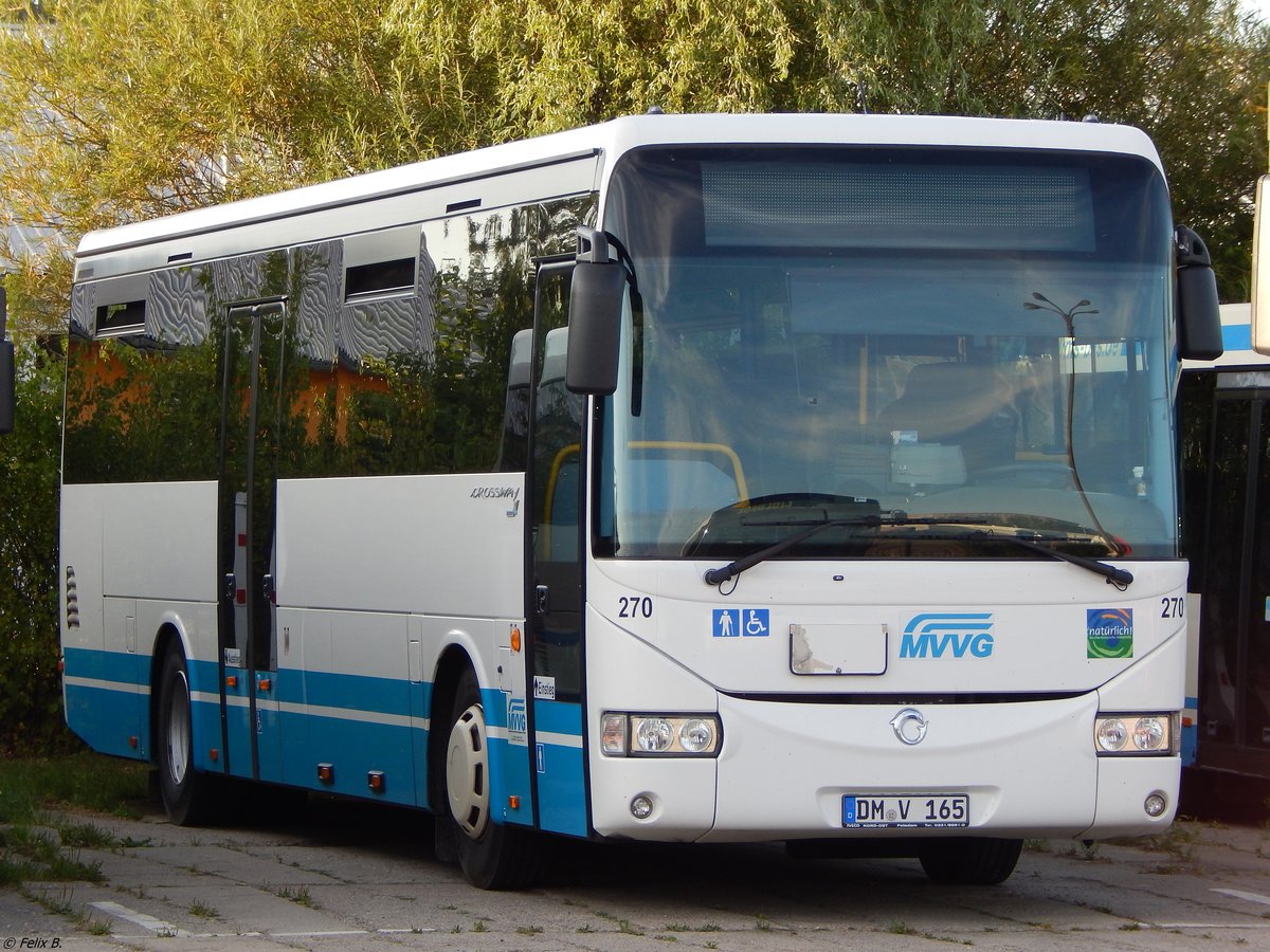 Irisbus Crossway der MVVG in Neubrandenburg am 30.07.2018