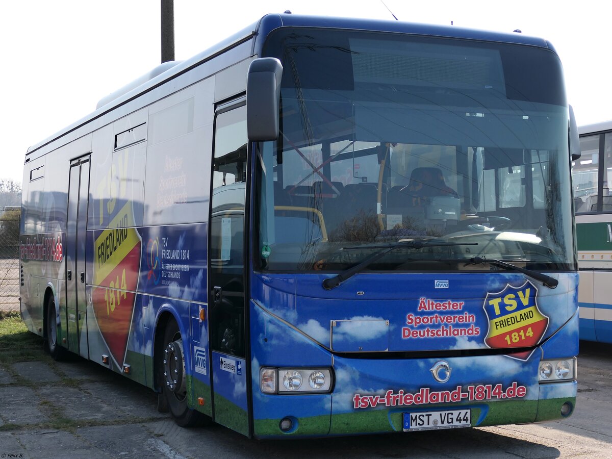 Irisbus Crossway der MVVG in Neubrandenburg am 28.03.2020
