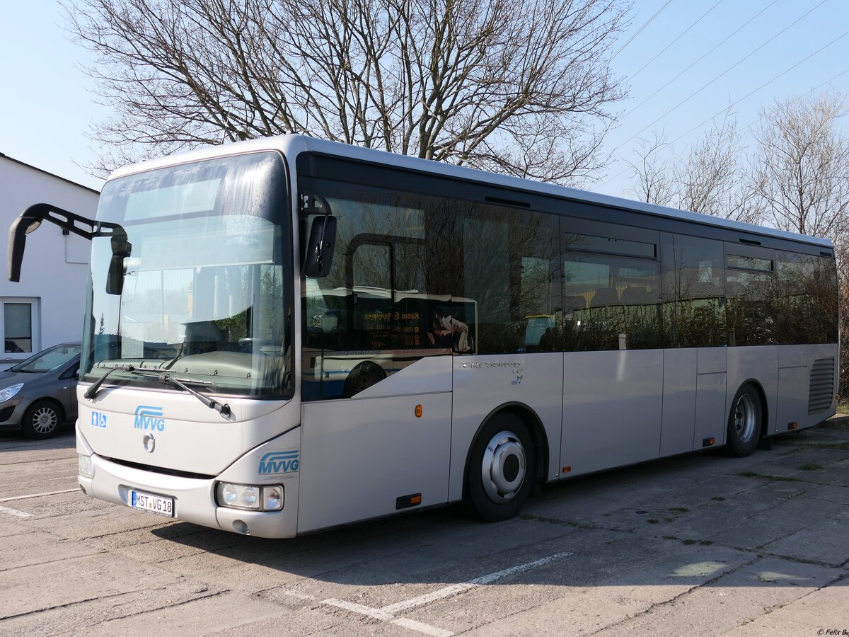 Irisbus Crossway der MVVG in Neubrandenburg am 28.03.2020
