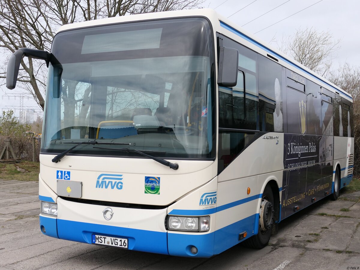 Irisbus Crossway der MVVG in Neubrandenburg am 01.04.2020