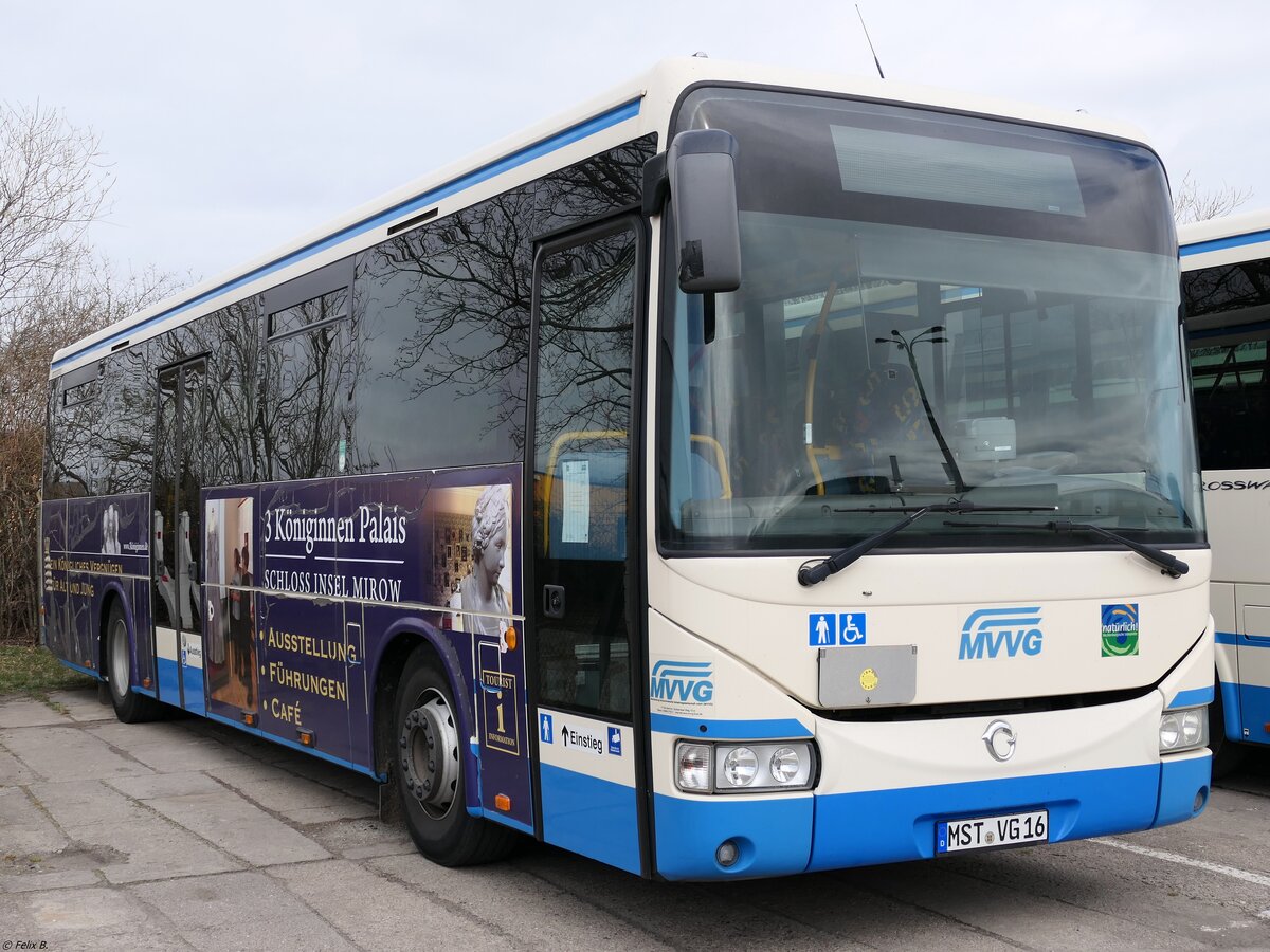 Irisbus Crossway der MVVG in Neubrandenburg am 01.04.2020