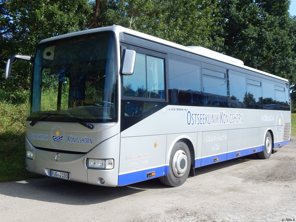 Irisbus Crossway der Ostseeklinik Königshörn in Binz am 23.08.2017