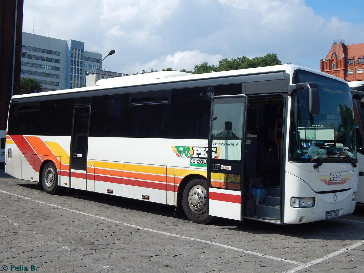 Irisbus Crossway von PKS Gorzów Wlkp aus Polen in Stettin am 26.07.2016