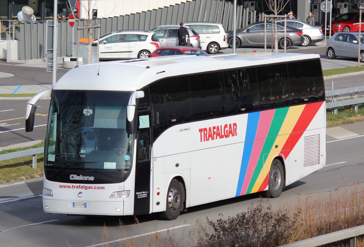 Irisbus Domino, Ciolano pour Tragalgar, près de Berne novembre 2015