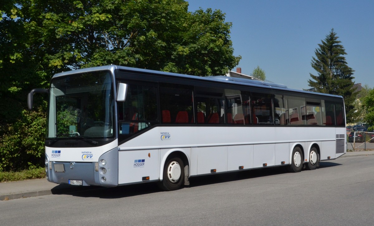 Irisbus im Linienverker hier am Bahnhof von Freilassing am 03.07.15.