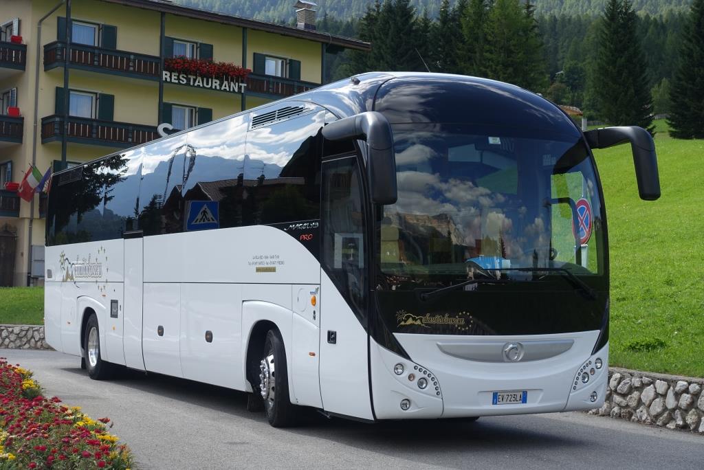 Irisbus Magelys Pro  Claudiobus , Alta Badia/Dolomiten 08.09.2016