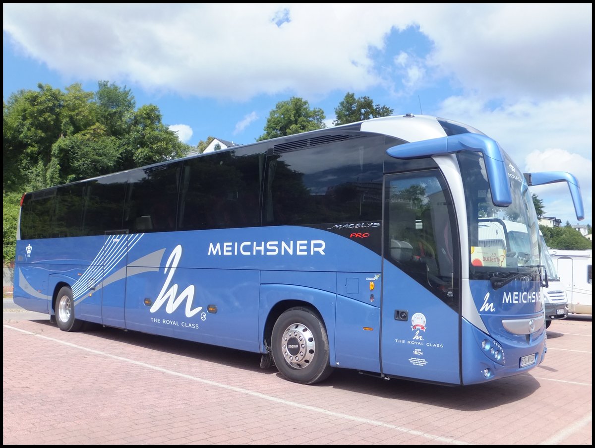 Irisbus Magelys Pro von Meichsner aus Deutschland im Stadthafen Sassnitz am 01.07.2014