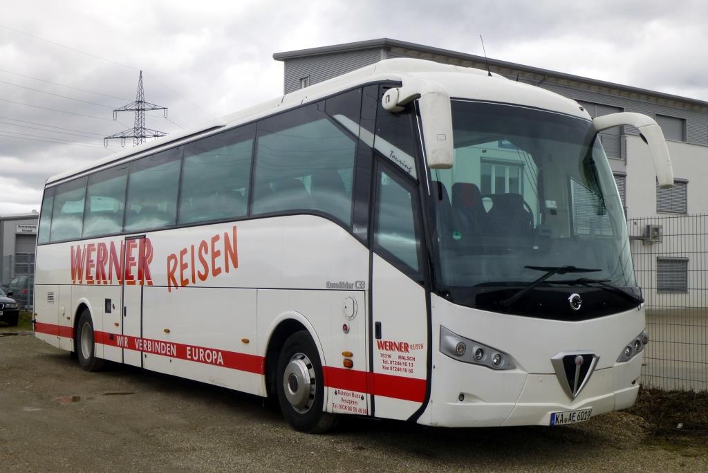 Irisbus Noge Touring Iveco Eurorider  Werner , 01.02.2016 Malsch