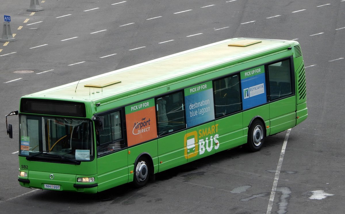 Irisbus Stadtbus am 17.06.19 in Reykjavik