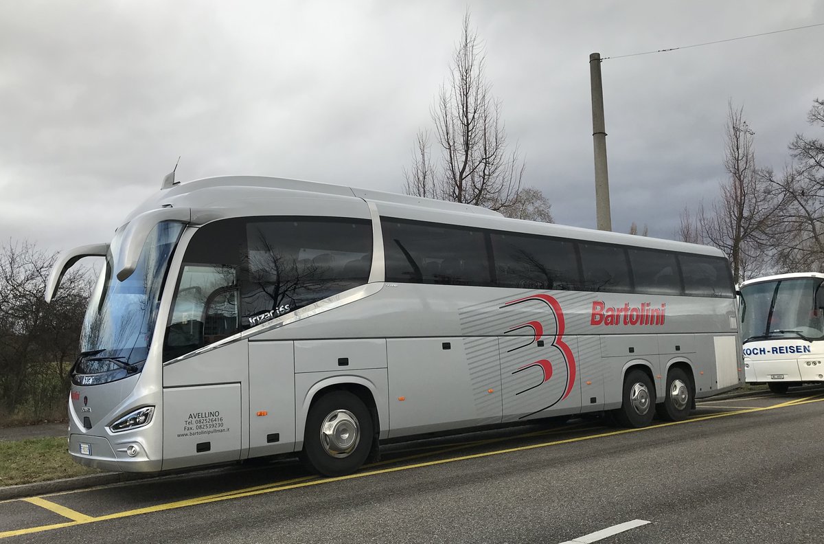 Irizar i6 Bartolini, Bâle janvier 2018 

Plus de photos sur : https://www.facebook.com/AutocarsenSuisse/ 