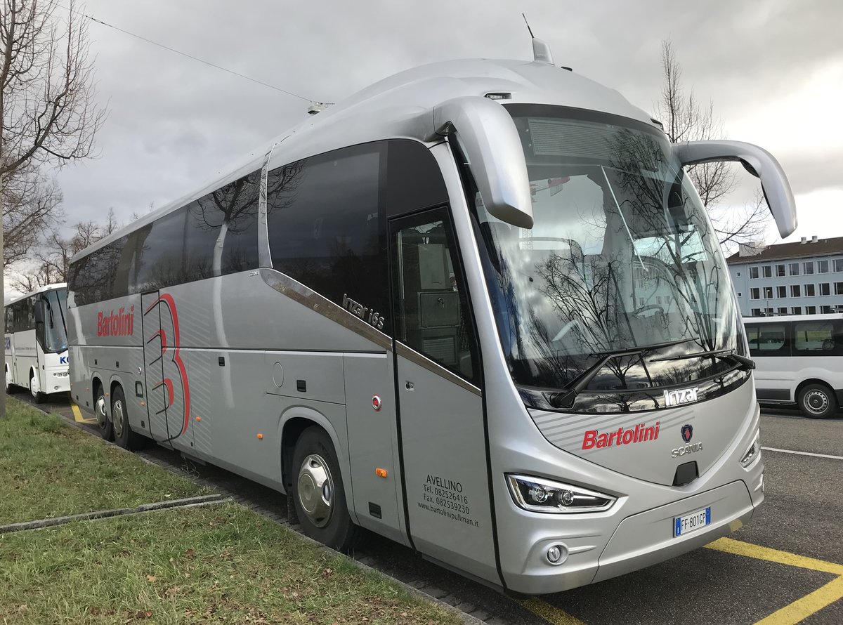 Irizar i6 Bartolini, Bâle janvier 2018 

Plus de photos sur : https://www.facebook.com/AutocarsenSuisse/ 