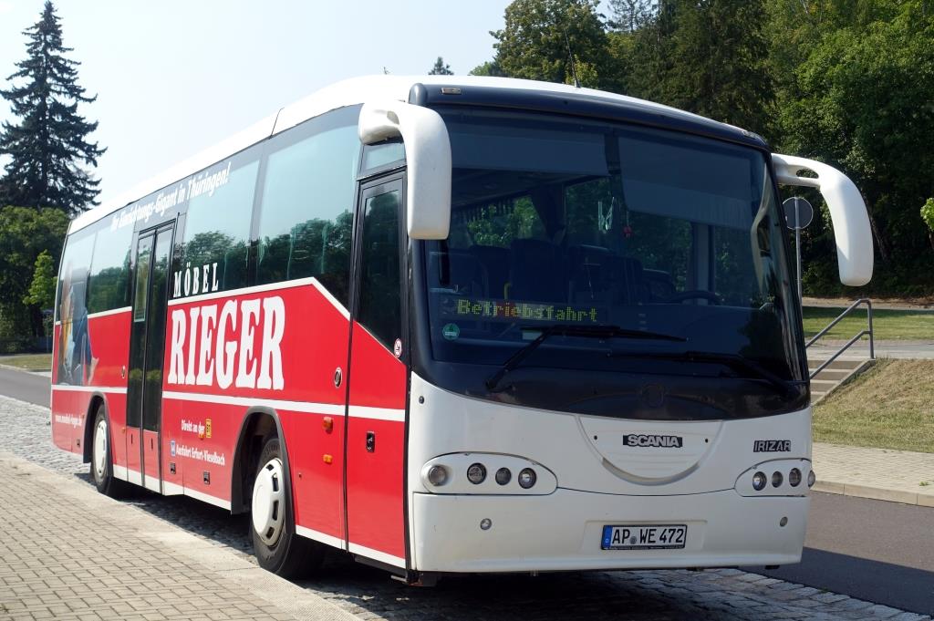 Irizar Intercentury Scania  PVG Weimarer Land , Bad Berka August 2019