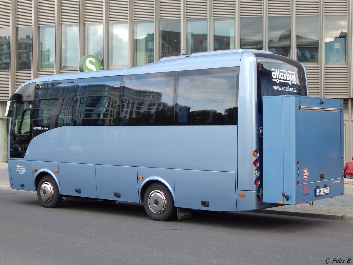 Isuzu Novo Ultra von Atlasbus aus Tschechien in Berlin am 10.06.2016