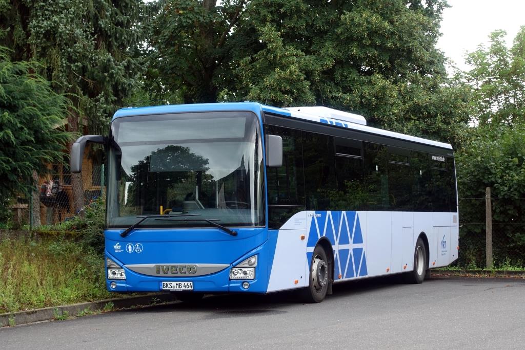 Iveco Bus Crossway LE  Moselbahn , Longuich/Mosel August 2021
