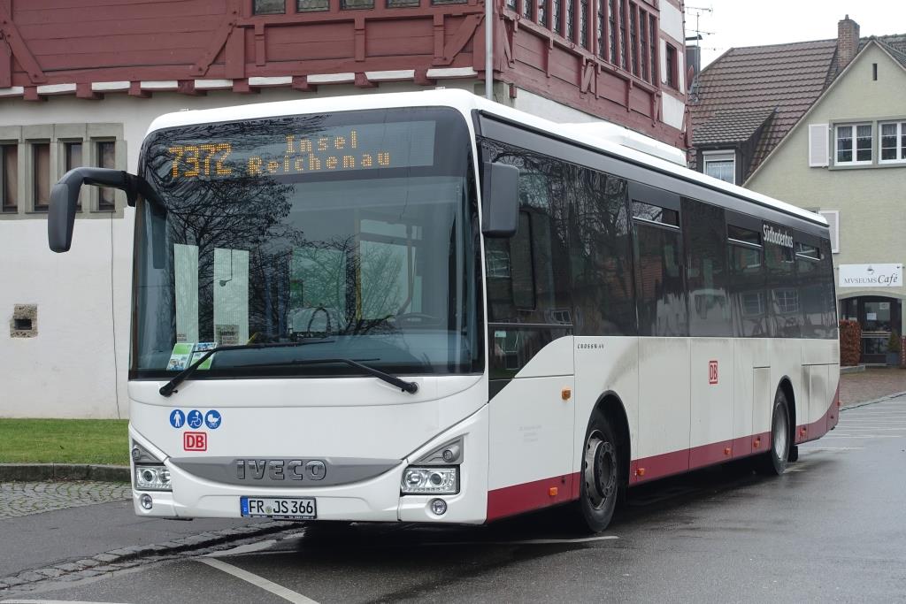 Iveco Bus Crossway LE  SüdbadenBus , Reichenau Dezember 2018