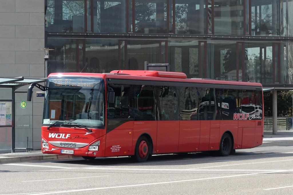 Iveco Bus Crossway LE  Wolf , Pforzheim April 2021