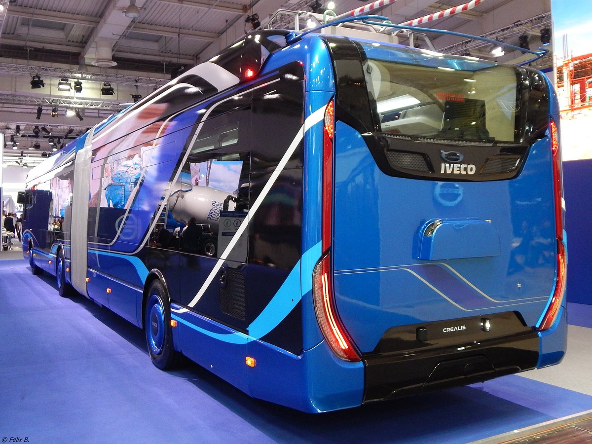 Iveco Crealis Vorführwagen in Hannover auf der IAA am 24.09.2018