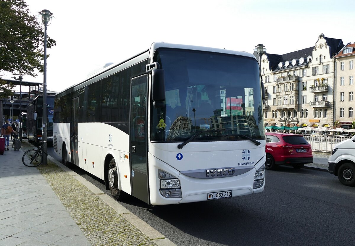 IVECO Crossway der Bundeswehr, Berlin im Oktober 2021.