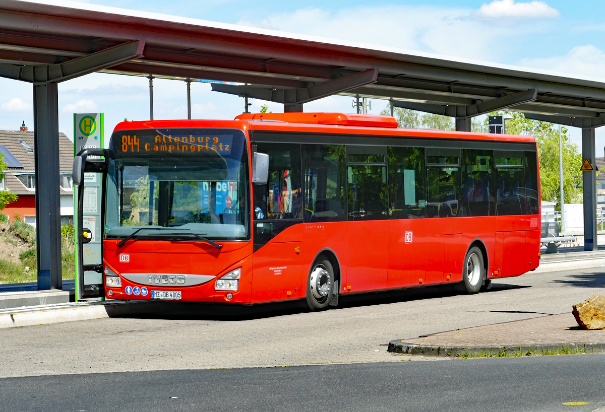 Iveco Crossway DB-Regio-Bus, MZ-DB4805 am Bf Rheinbach - 17.05.2020
