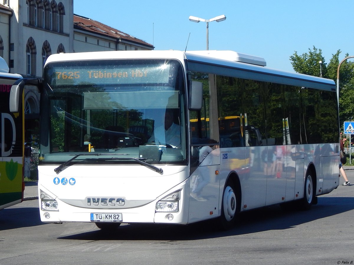 Iveco Crossway von KM Reisen Reisen aus Deutschland in Tübingen am 20.06.2018