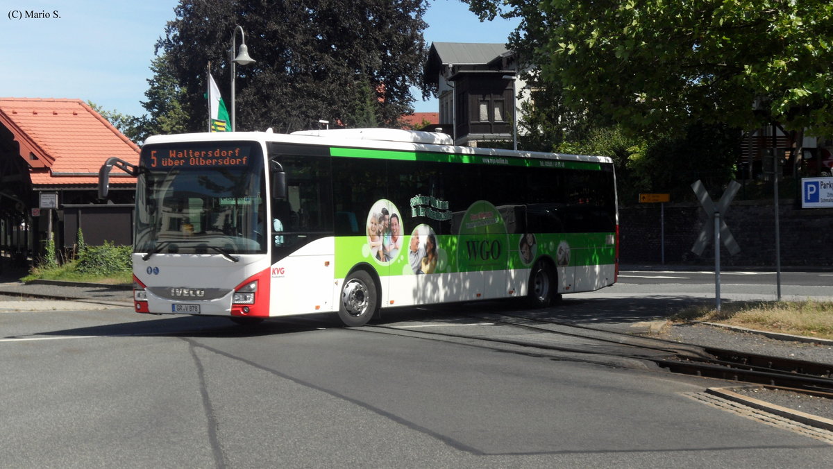 Iveco Crossway Line 12LE am 30.07.2020 in Zittau.