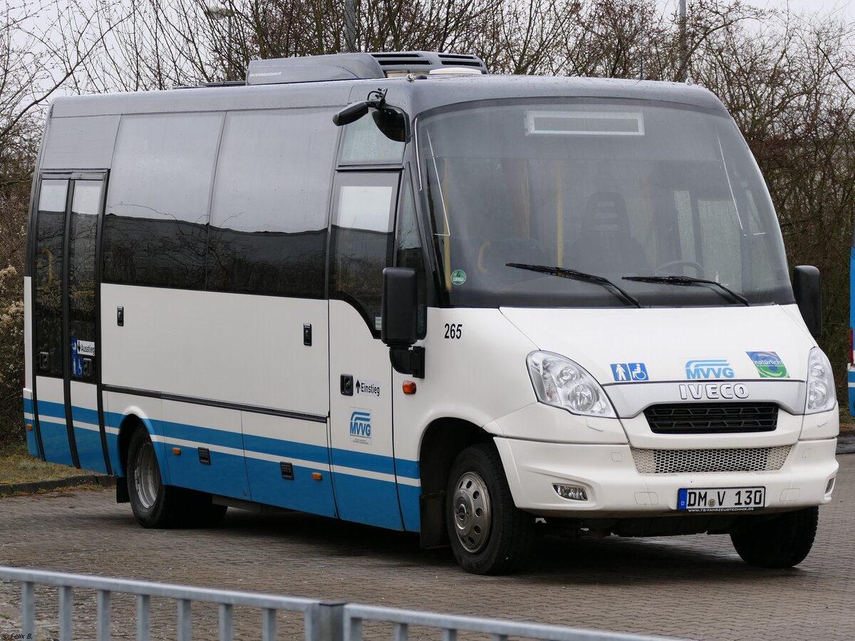 Iveco Daily mit TS-Aufbau der MVVG in Waren am 29.03.2020