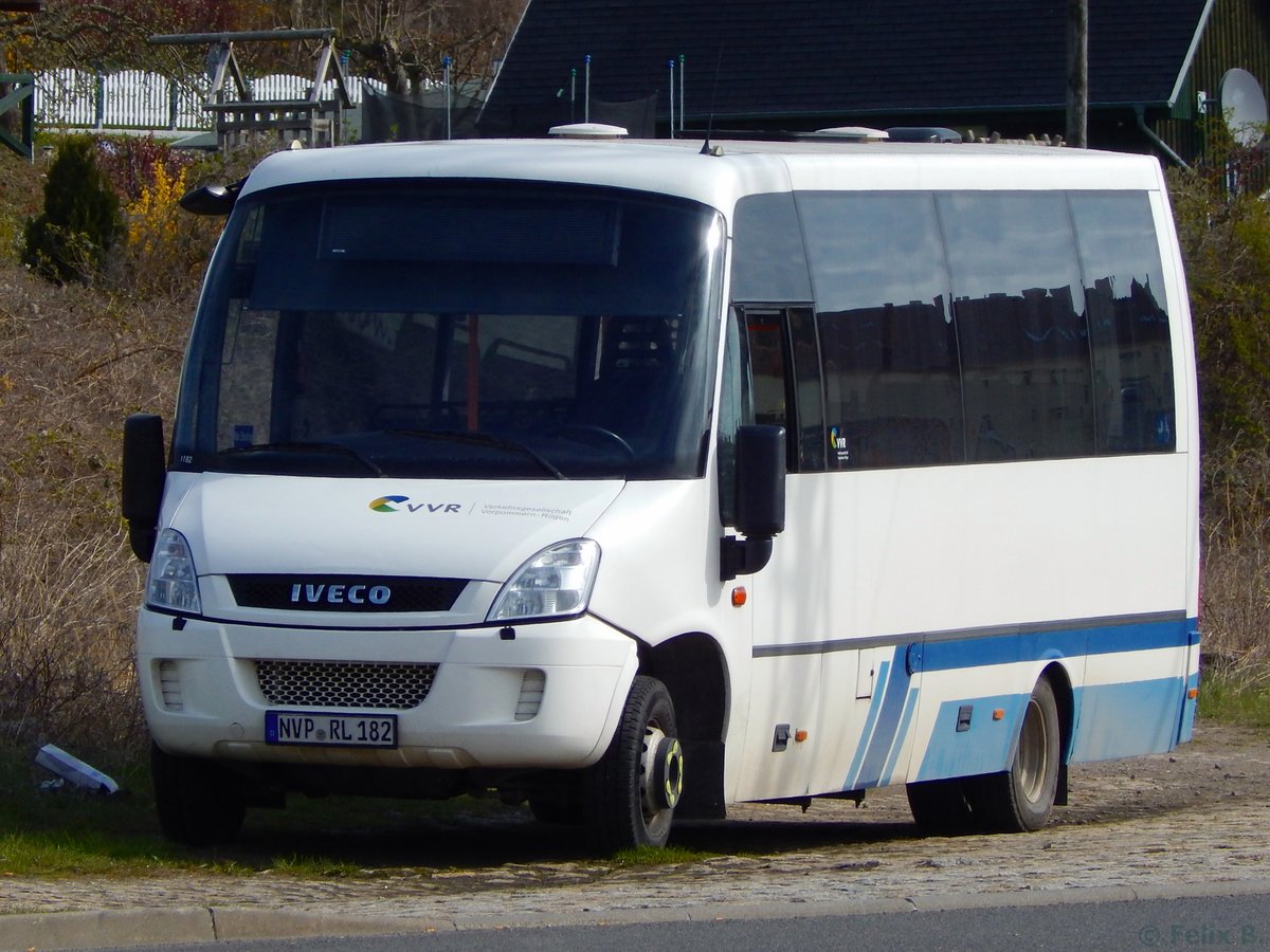 Iveco Daily mit TS-Fahrzeugtechnik Aufbau der VVR in Sassnitz am 17.04.2014