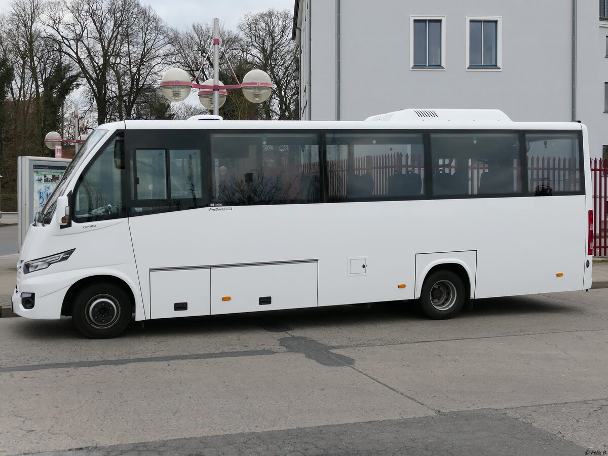 Iveco Probus R/HNF von Braasch-Reisen aus Deutschland in Neubrandenburg am 06.03.2022