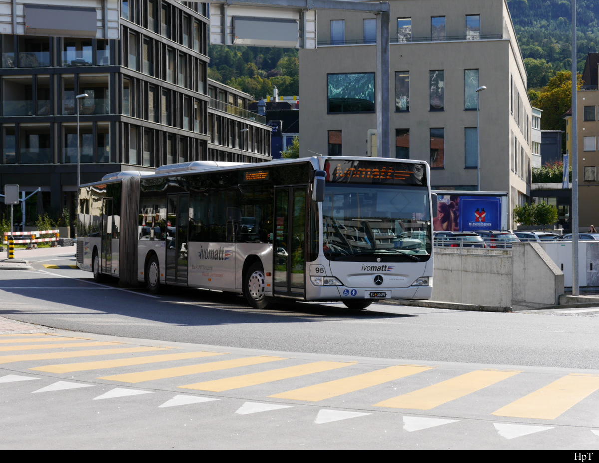ivomatt - Mercedes Citaro  Nr.95 LI 34495 unterwegs in Schaan am 30.09.2020