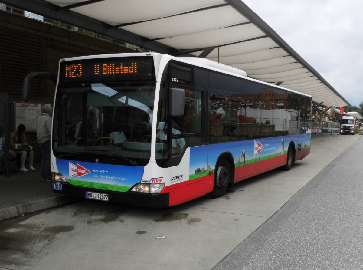 Jasper Wg. 8175 MB O 530 II auf M23, U/S Barmbek am 13.07.15