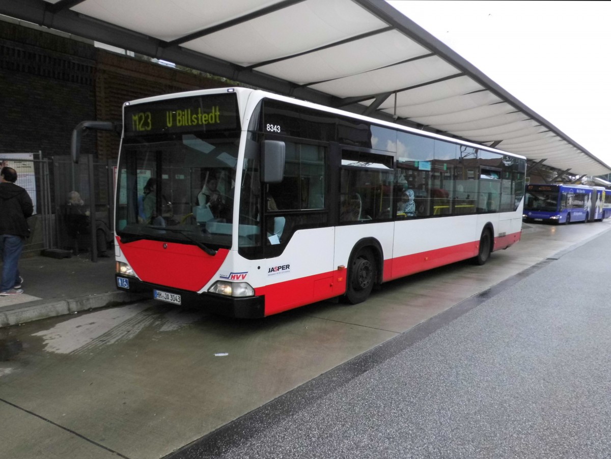 Jasper Wg. 8343 MB O 530 auf M23, U/S Barmbek am 13.07.15