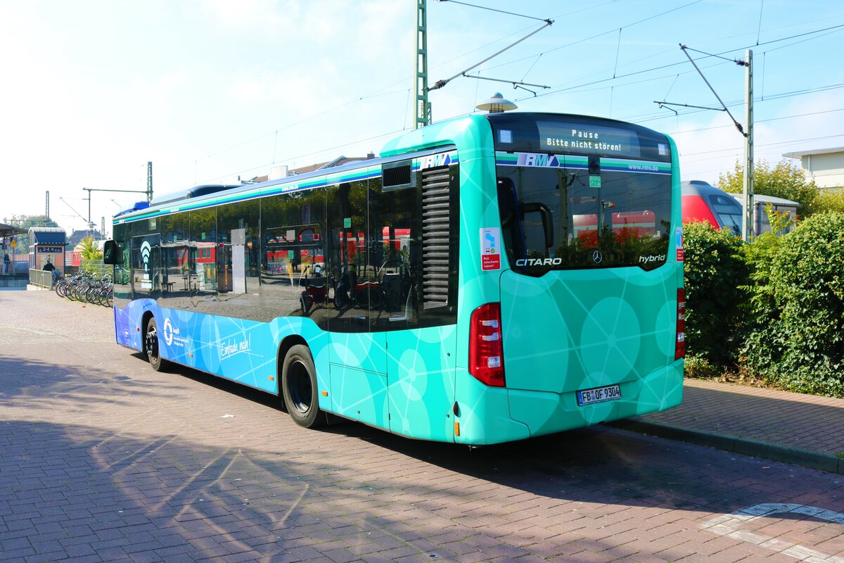 KVG Offenbach Mercedes Benz Citaro 2 am 05.10.22 in Langen (Hessen) Bhf