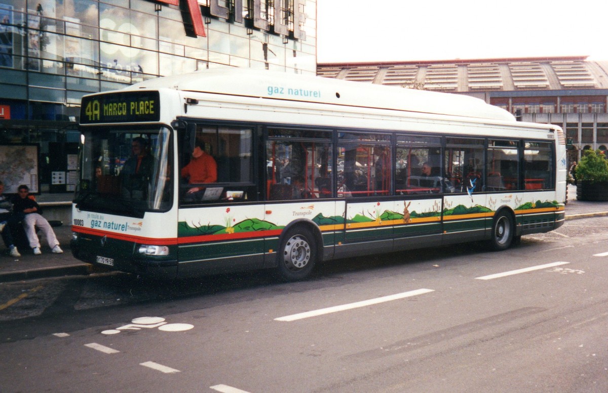 Lille : Renault Agora CNG Nr 10003 am 26/10/2000.