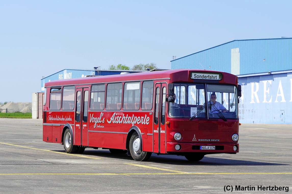 Magirus 260 L 117 Bj. 1983 DB Vogel, Oldtimerbustreffen Bad Mergentheim Mai 2026