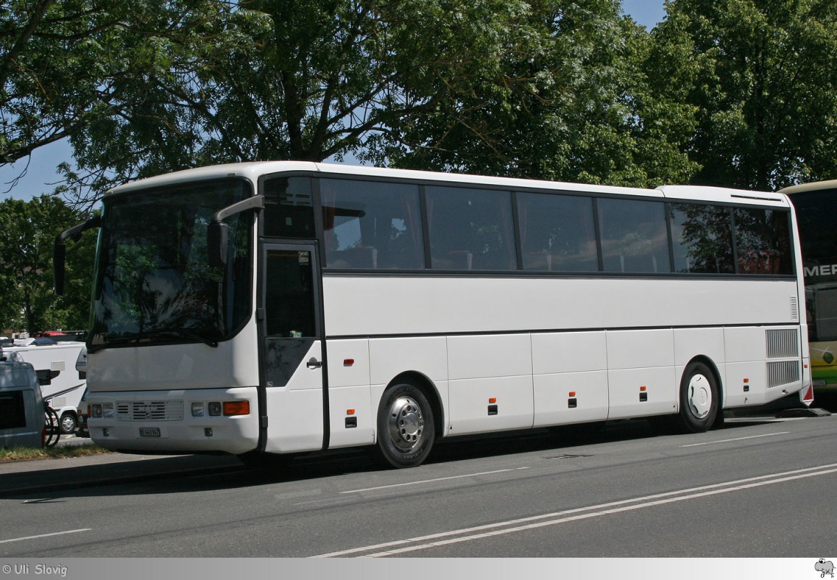 MAN 422, aufgenommen am 11. Juli 2015 auf den Busparkplatz für das Samba Festival in Coburg.