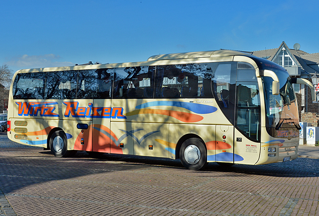 MAN EEV Lion´s Coach von  Wirtz-Reisen  in Rheinbach - 02.03.2014