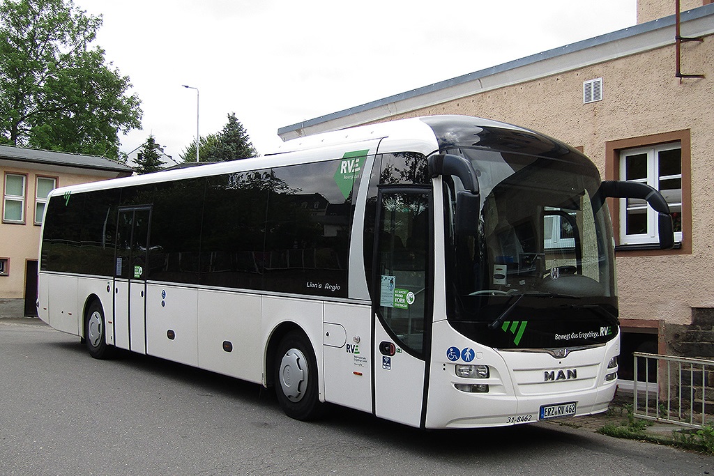 MAN Lion´s Regio #31-9462 auf dem Service in Annaberg. (6. Juli 2020)